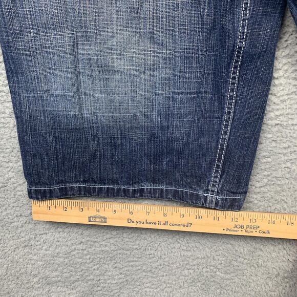 Southpole Denim Shorts Mens 38 Blue Jorts Relaxed Fit Streetwear Y2K - Picture 5 of 15
